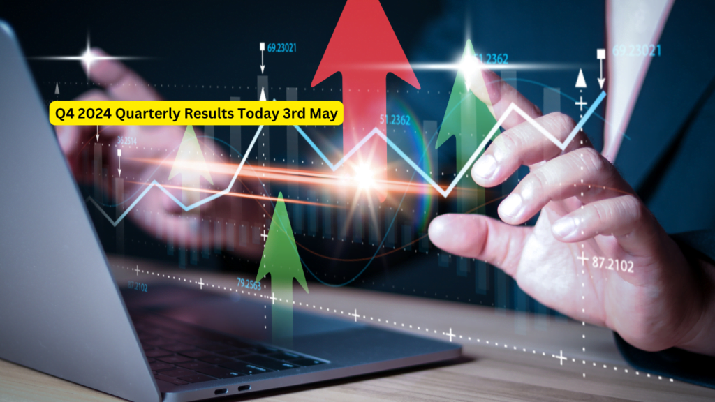 Q4 2024 Quarterly Results Today 3rd May