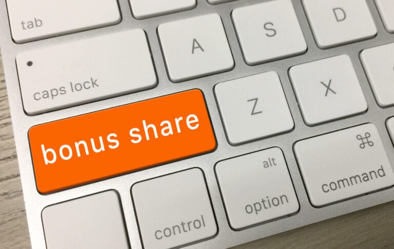 Bonus share news